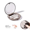 Eupneicu Portable Braces Box, Denture Container Box, for Storing Braces