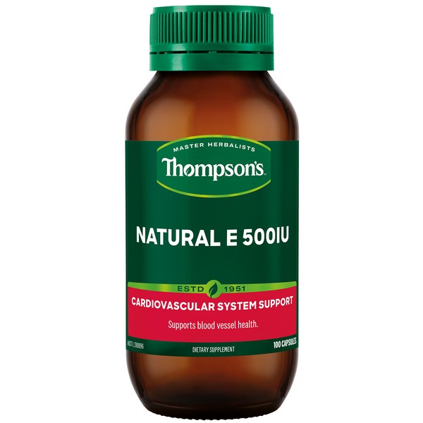 Thompson's Natural E 500IU Capsules 100
