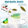 Spinner Baits Bass Fishing Lures Spinnerbaits Kit Colorado Blade Jig