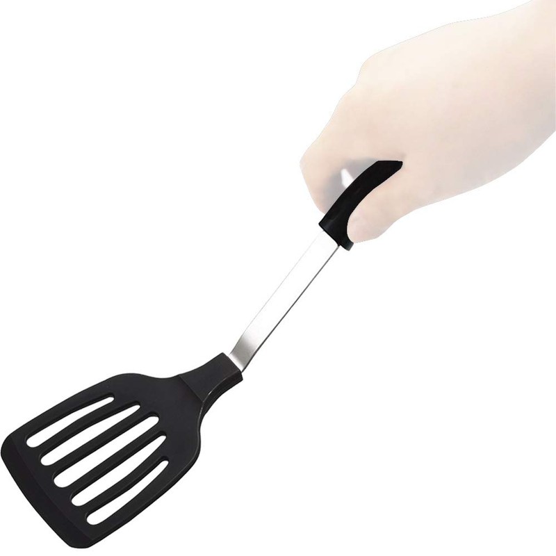 Kai Corporation DE5857 Kai House Select Nylon Turner, Black, Rose,