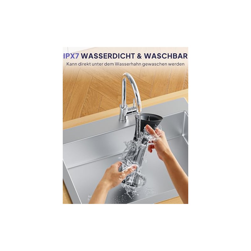 KAUGIC Electric Ear Washer with Double Tank - Smart Temperature