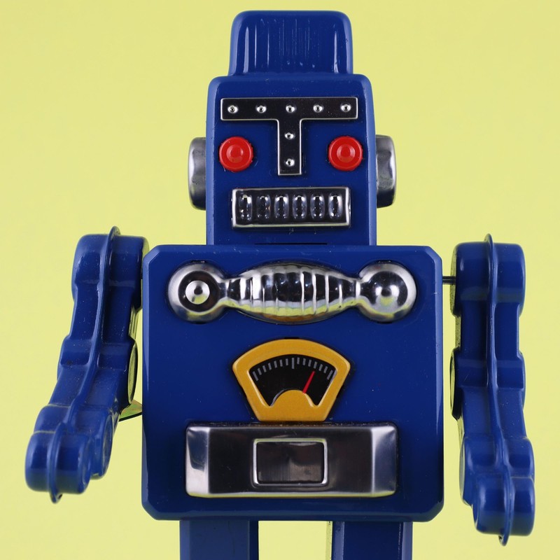 Freak Scene Robot – Mechanical Robot – Blue – Tin
