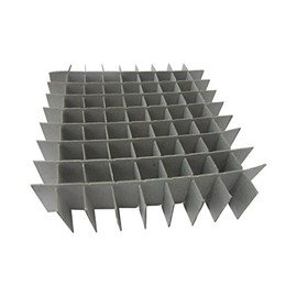 Argos R3018 Cryo/Freezer Box 81 Place Cell Divider, 4-7/8" Length x 4-7/8" Width x 1-5/16" Height (Pack of 12)