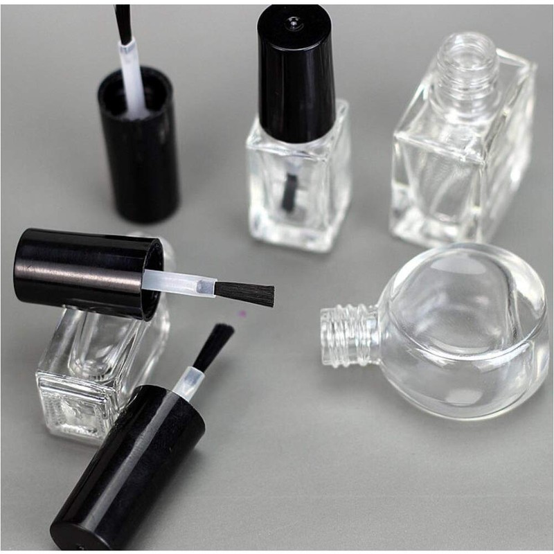 10 Pcs Nail Polish Replacement Brush Head Gel Liquid Brushes