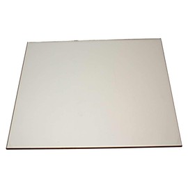 Fireproof fireplace glass, made to measure, oven glass for all sizes, 280 mm x 260 mm