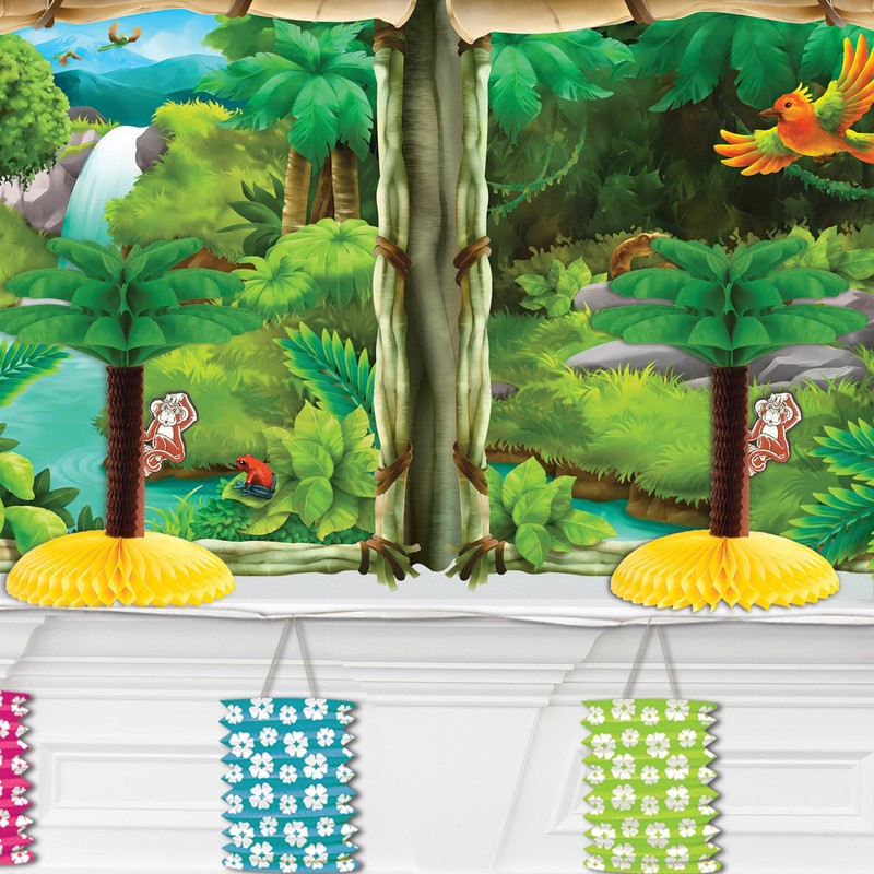 Luau Centerpiece Party Accessory (1 count) (1/Pkg)