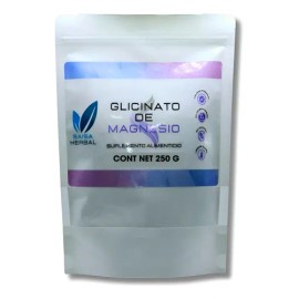 Glicinato Magnesio 100 Puro Bolsa 250g Saisa Herbal