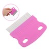 Hohopeti 2pcs Fine Tooth Combs for Dandruff Removal Hairdressing Tool