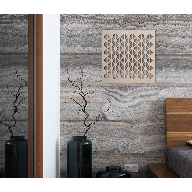 Lattice Panel with a Bead Rope Design MDF Home &