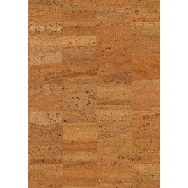 Rayher 63010000 Korkstoff, Natur, Zuschnitt gerollt, 45 x 30 cm, Stärke 0,5 mm, vegane Lederalternative, zum Basteln, Nähen, Kleben, Schneiden, Stanzen, Bemalen, Beschriften