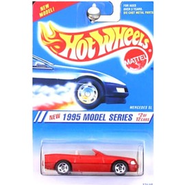B13 HOT WHEELS 1995 MERCEDES MOC