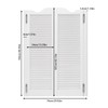 Undercat Swinging Door Cafe Doors Solid Wood Partition Door Double-hinged