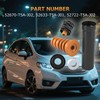 Rear Shock Absorber Mounting Damper Kit 52670-T5A-J02 Compatible for Honda