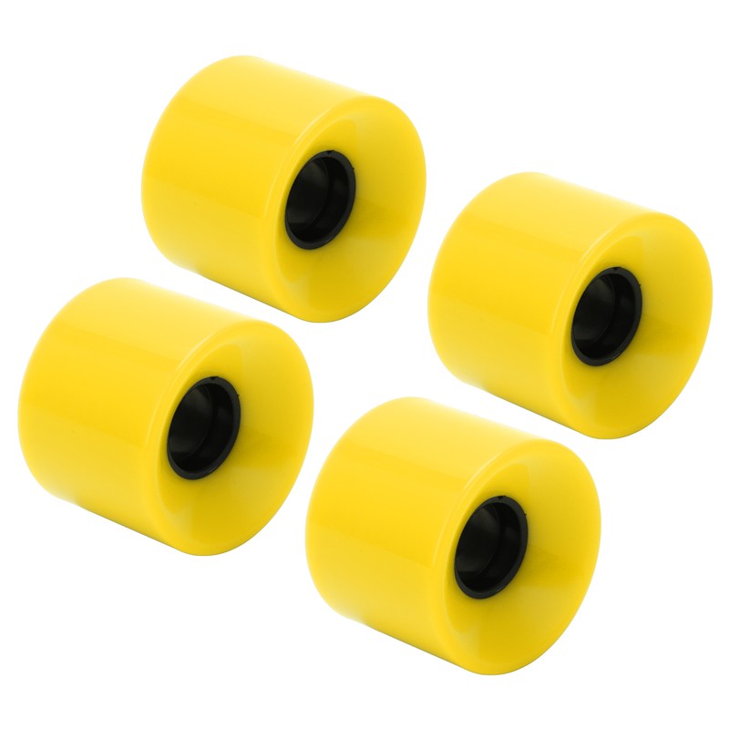 PUENTE 4pcs 60x45mm Skateboard Wheels 78A Longboard Cruiser Wheels Replacement