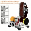 Mini Benchtop Belt Sander, Electric Knife Sharpener, Power Grinder Polisher