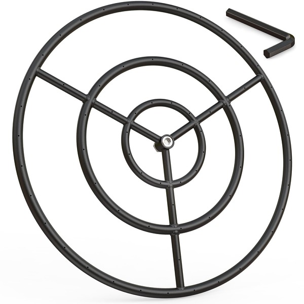onlyfire 36 Inch Round Fire Pit Burner Ring for Natural