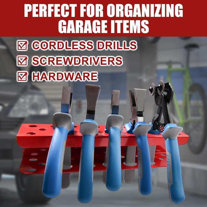 SPEEDWOX Magnetic Screwdriver Holder Heavy Duty Pliers Metal Screwdriver Organizer