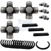 JINFANNIBI 3 Packs Front & Rear Prop Shaft U-Joints Kit