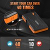 S ZEVZO 1000A Peak Portable Jump Starter 12V Auto Battery