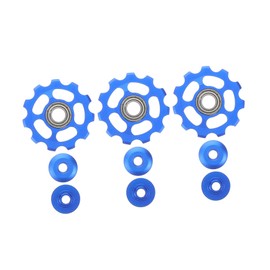 BESPORTBLE 3pcs Rear Derailleur Pulley Guide Wheels for Mountain Bike Speed Gear Cycling Accessories for Smooth Riding