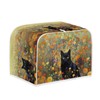 Talayituse Cat Flower Print Toaster Cover 2 Slice Wide Slot,