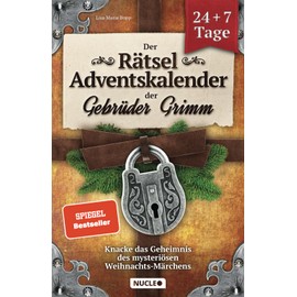 Der Rätsel-Adventskalender der Gebrüder Grimm: Knacke das Geheimnis des mysteriösen Weihnachts-Märchens | 24 + 7 Tage voller Escape-Rätsel