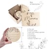 Ulanik Wooden Set Box of Childhood Memories, Cards for Memory