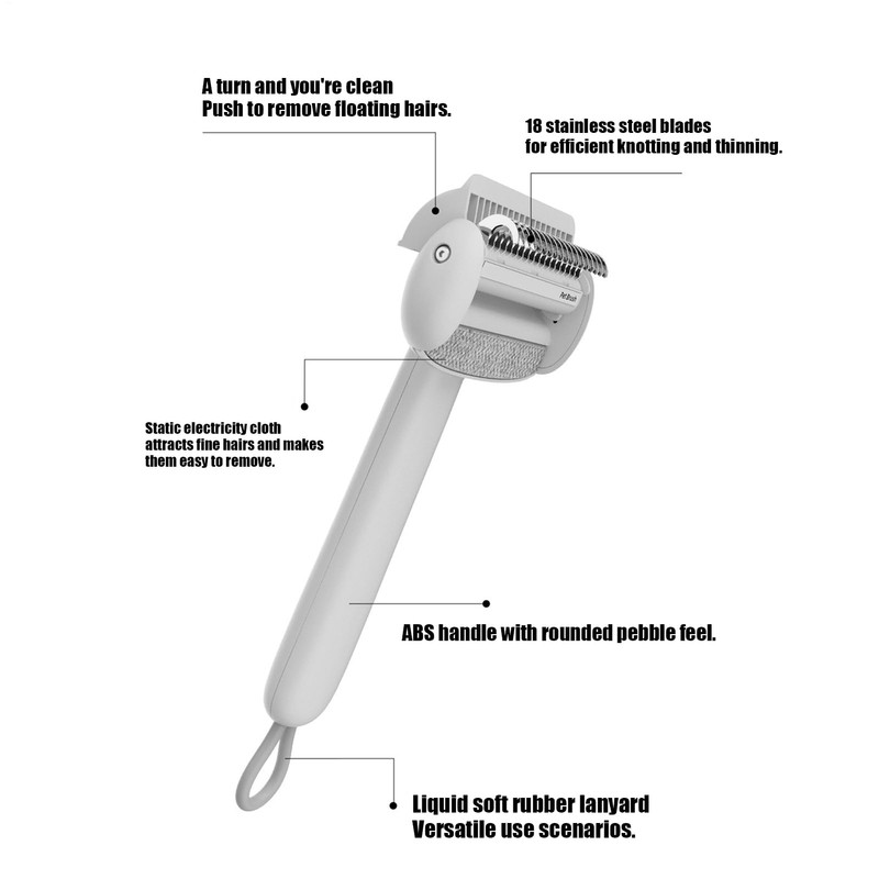Dematting Comb for Cats,Hair Removal Brush | Dematting Comb Detangling