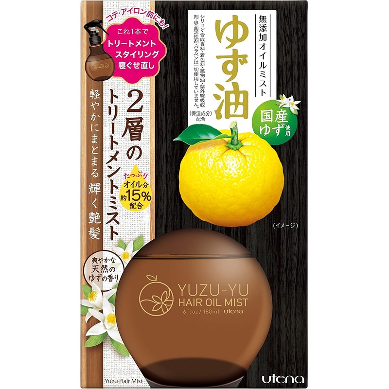 Yuzu Oil Additive-free Oil Mist, 6.1 fl oz (180 ml)
