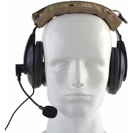 Bifrost Gear Replacement Padded Headband for Comtac/Sordin/Walker's/Tactical Communications Headsets and Earmuffs (Camo)