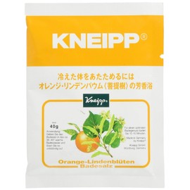 Kneipp Bath Salt, Orange, Lindenbaum Scent, 1.4 oz (40 g), Bath Salt, Bath Salt, Bath Salts