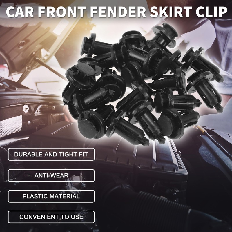 TUCKBOLD Honda Pilot 2003-2015 Car Front Fender Skirt Clip Durable