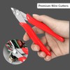 5 Pack Flush Cutters MC-170, MONVICT Wire Cutters 5 Inch