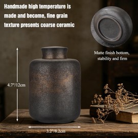 SOITIS Small Urns for Human Ashes Ceramic Decorative Urn Cremation Urns for Human Ashes Keepsake Urn for Human Ashes Funeral Urns Sharing Urns for Women Men