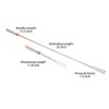 KOFUN Telescoping Roasting Fork Stick, Stainless Steel Bbq Marshmallow Roasting