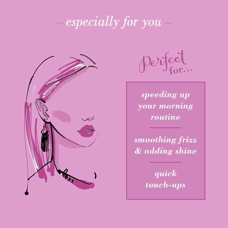 Conair Mini Super Smoothing Brush; Perfect for On-The-Go Styling