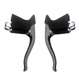 Lightweight Aluminum Bicycle Brake Handle MTB Mountain Bike Cycle Brake Levers Front & Rear Brake Levers Drop Handlebar Set