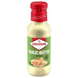 Louisiana Fish Fry, Garlic Butter Sauce, 10.5 oz (Pack of 12)