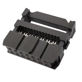 MakerMind JTAG AVR IDC Female 14-Pin 2 x 7P 2.54 mm Ribbon Cable Connector Pack of 10