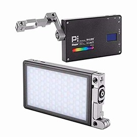 BOLING BL-P1 RGB LED Full Color Camera/Camcorder Light, Pocket Size Rechargeable Video Light with 2500k-8500k Color Range, 9 Common Scenario simulations Vlog with Premium Aluminum Alloy Shell