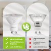 6 Pack GU10 LED Spotlight Bulbs,Dimmable, 5000K Daylight 582LM, 50W