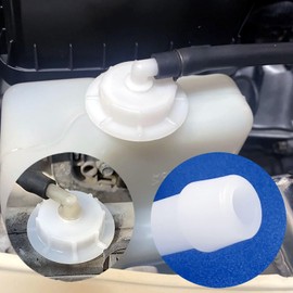 Expansion Tank Cap, Overflow Tank Cap with Joint, Car Radiator Cap, Reservoir Tank Cap, Coolant Reservoir Cap Replacement, for Honda Accord Acura Pilot Civic Insight Element Replace #19106-RNA-A48