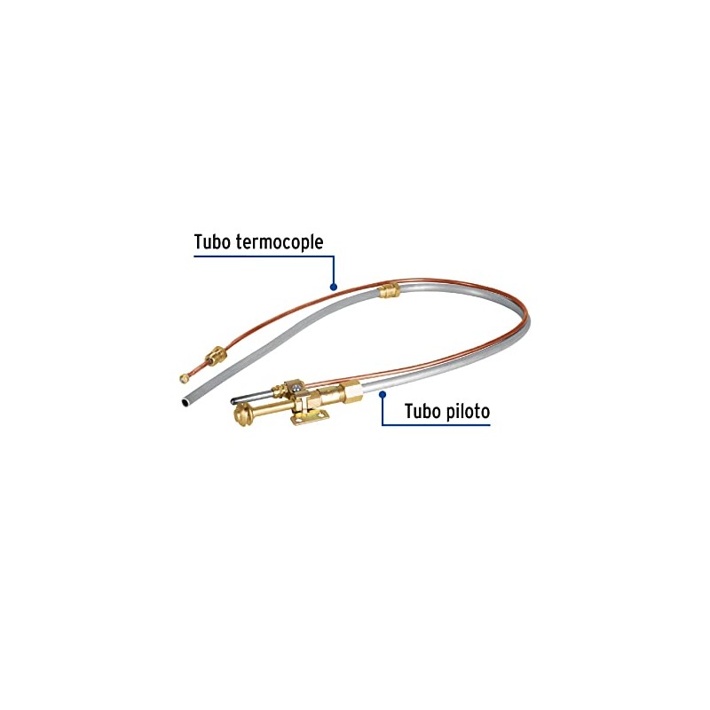 Foset TEPAR-60G, Termopar tipo Greyson 60 cm para gas L.P.