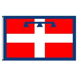 Trade Winds 3x5 Piedmont Italy Region Flag Rough Tex Knitted Flag 3'x5' Banner Premium Fade Resistant