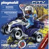 PLAYMOBIL City Action 71092 Police Quad with Pullback Motor, Toy