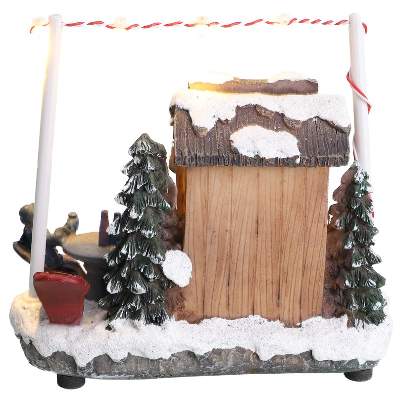 Christmas Concepts® 5"/ 13cm LED Light Up Christmas Market Scene