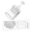 BIUDECO Efficient Foam Maker for Skincare Reusable Plastic Sample Containers