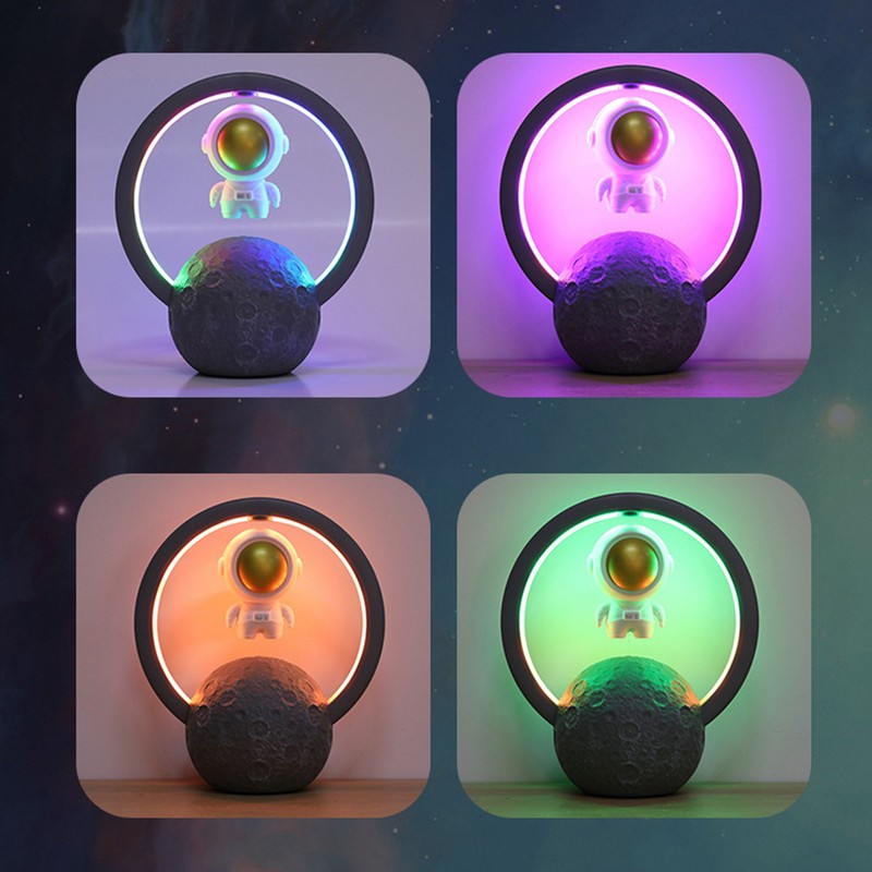 Bluetooth Speaker RGB Light Touch Adjustment 360 Degree Surround Magnetic