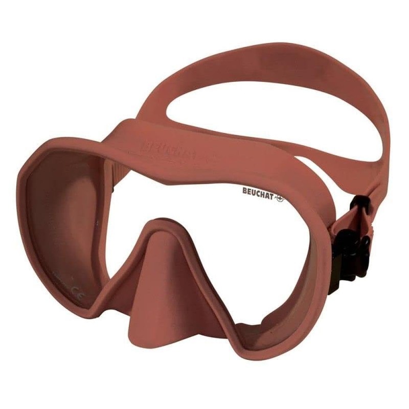 Beuchat Maxlux S Diving Mask for Narrow Face Shapes, Colour: