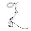 5X Magnifying Glass Clip On LED Tattoo Desk Lamp USB